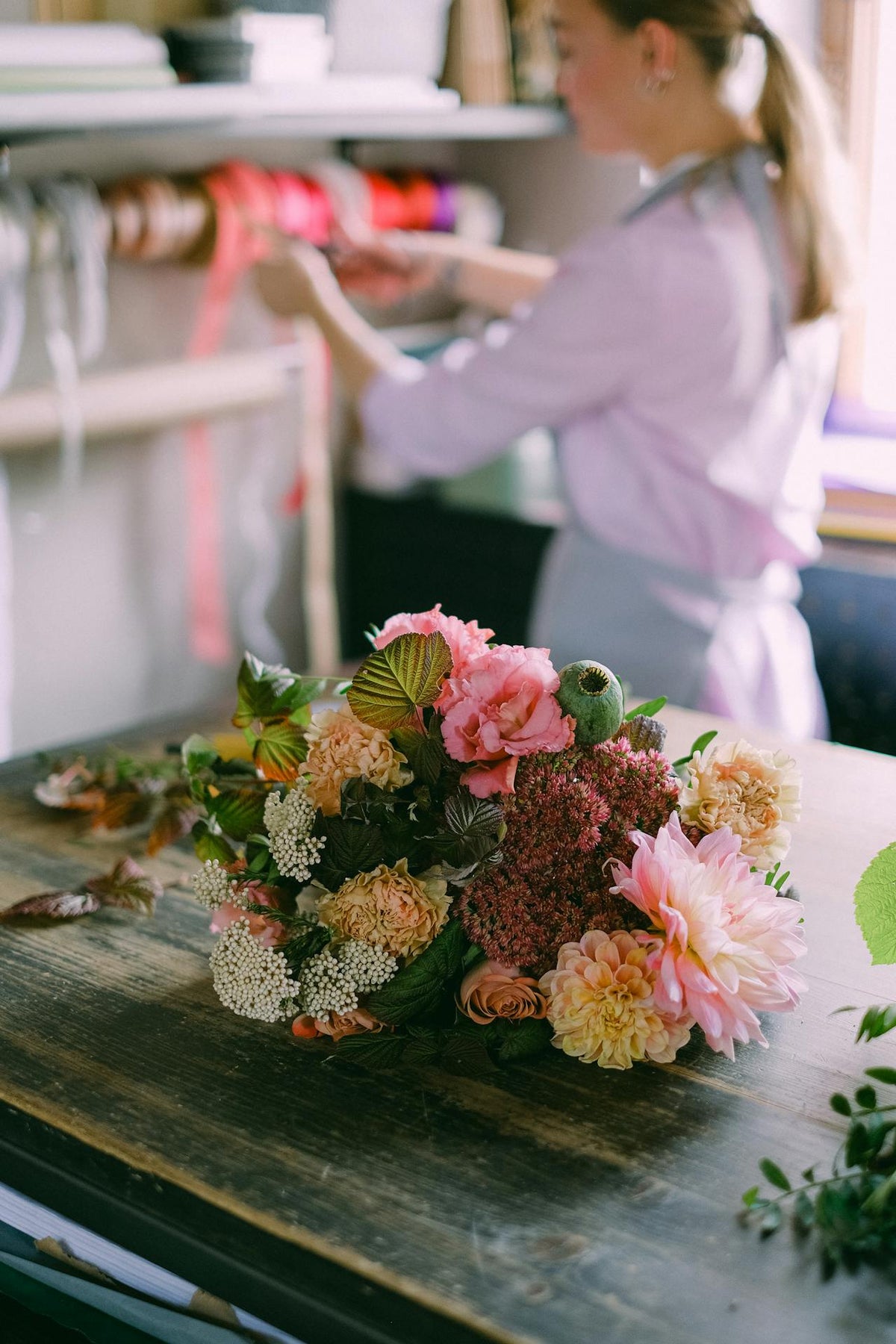 HK flower shops - locally grown flowers