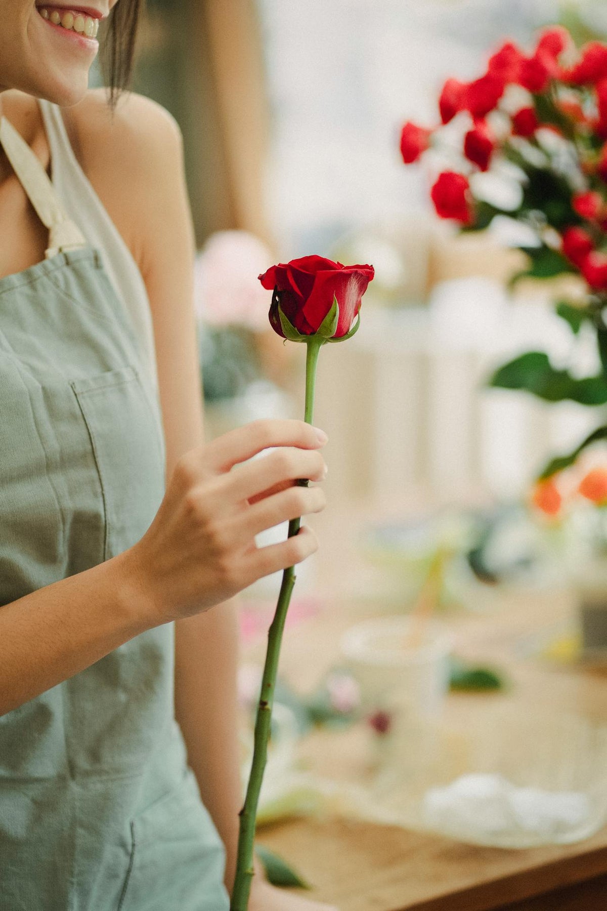 Red roses bouquet HK