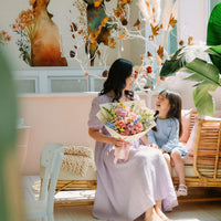母の日の歌の花束