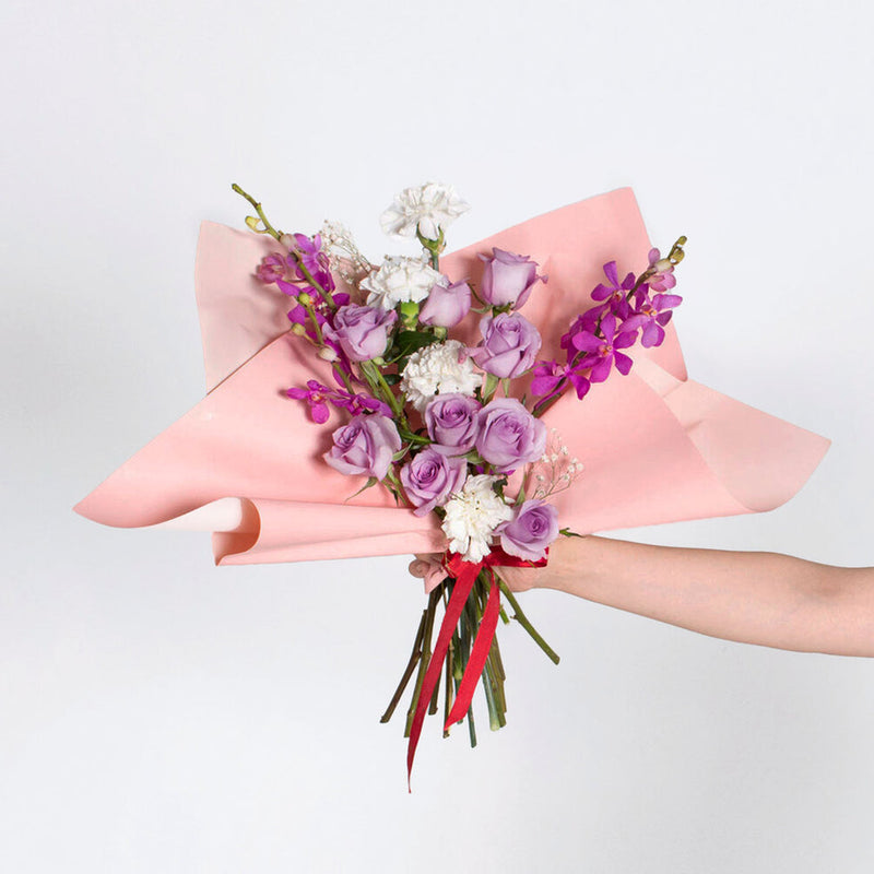 Purple Fashion Bouquet