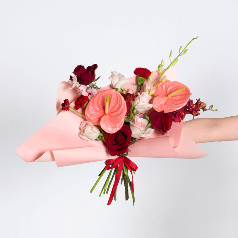 Pink and Red Fashion Bouquet